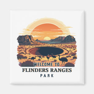 Welcome to Flinders Ranges National Australian  Magnet