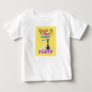 Welcome To Four Legged Party Baby T-Shirt