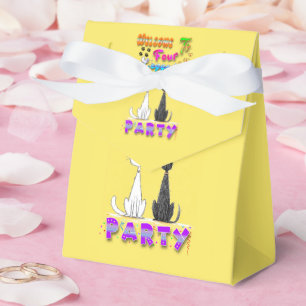 Welcome To Four Legged Party Favour Box