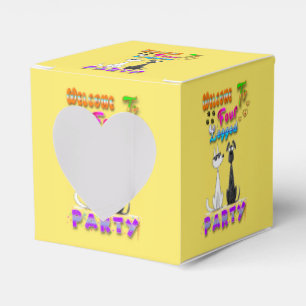 Welcome To Four Legged Party Favour Box