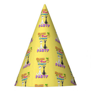 Welcome To Four Legged Party Hat