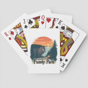 Welcome to Fundy National Canadian Park Playing Cards