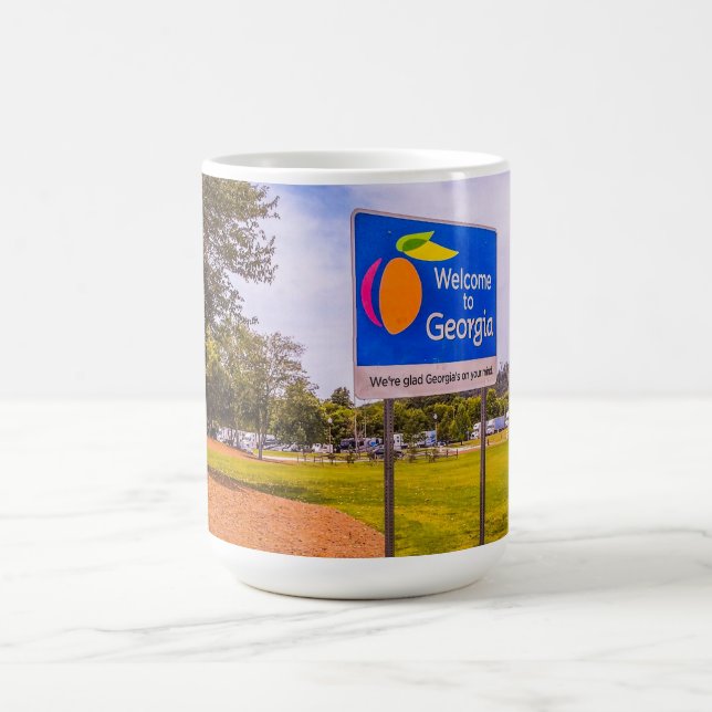 Welcome to Georgia  Coffee Mug (Center)