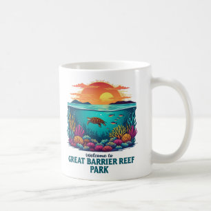 Welcome to Great Barrier Reef National Australian  Coffee Mug