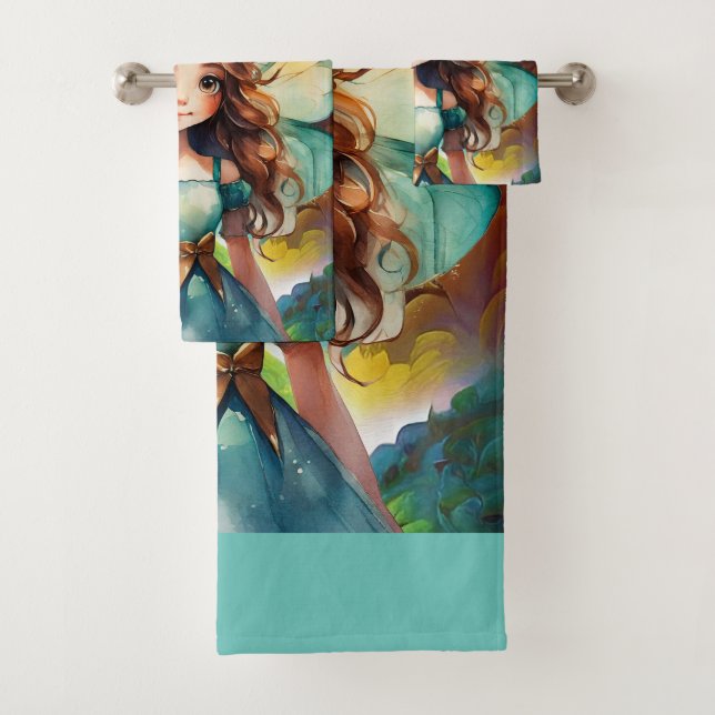 WELCOME TO HER HOME BATH TOWEL SET (Insitu)