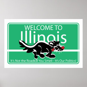 Welcome to Illinois Poster