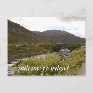 welcome to ireland postcard