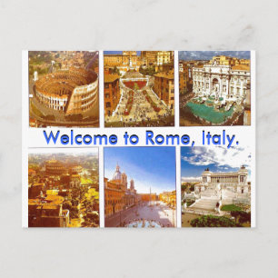 welcome to Italy (Mojisola A Gbadamosi - Okubule Postcard