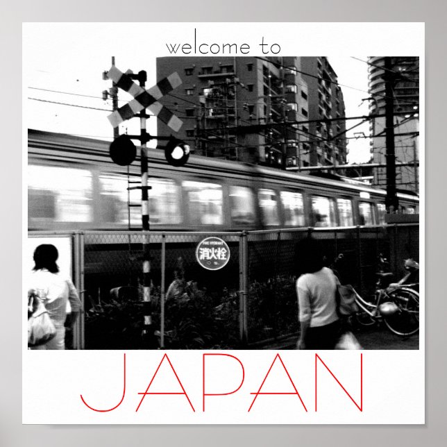 welcome to Japan Poster (Front)