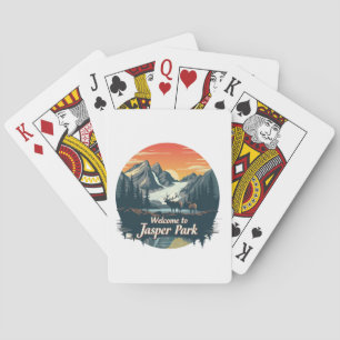 Welcome to Jasper National Canadian Park Playing Cards