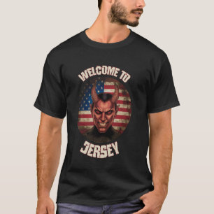 Welcome To Jersey Devil Cryptid Folklore T-Shirt