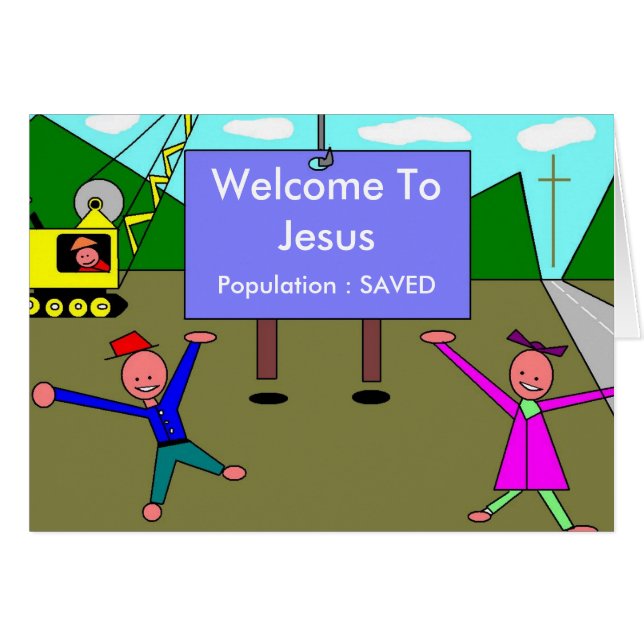 Welcome To Jesus (Front Horizontal)