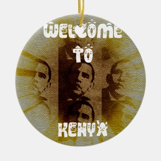 Welcome to Kenya Ceramic Tree Decoration (Front)