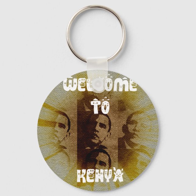 Welcome to Kenya Key Ring (Front)