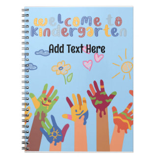 Welcome to Kindergarten Notebook