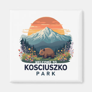 Welcome to Kosciuszko National Australian Park Magnet