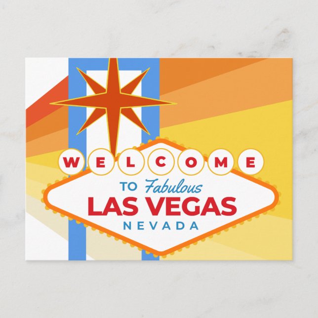 Welcome to Las Vegas 2 Postcard (Front)