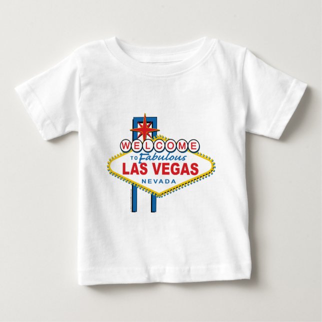Welcome-to-Las-Vegas Baby T-Shirt (Front)
