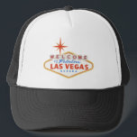 Welcome to Las Vegas Black Trucker Hat<br><div class="desc">Get ready for a memorable Las Vegas weekend with this welcome to Las Vegas hat.</div>