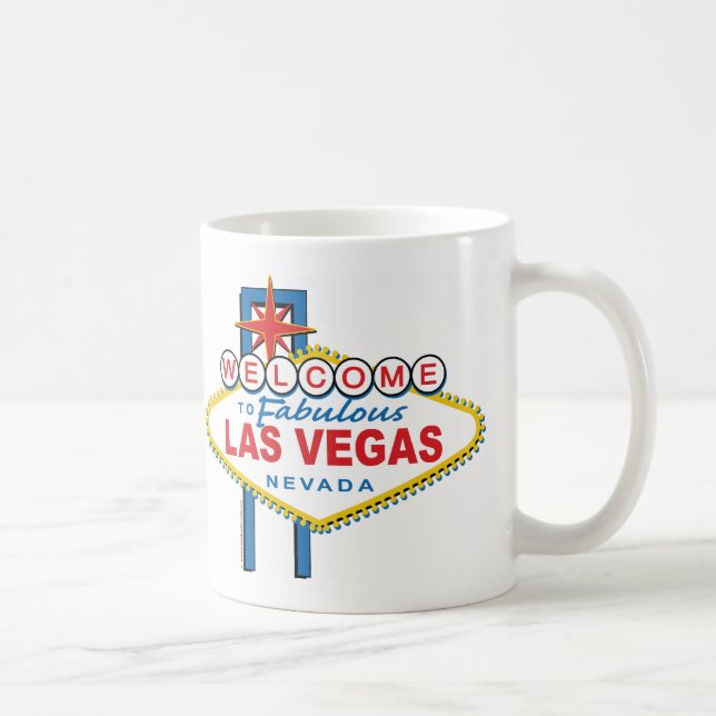 Welcome to Las Vegas Coffee Mug (Right)