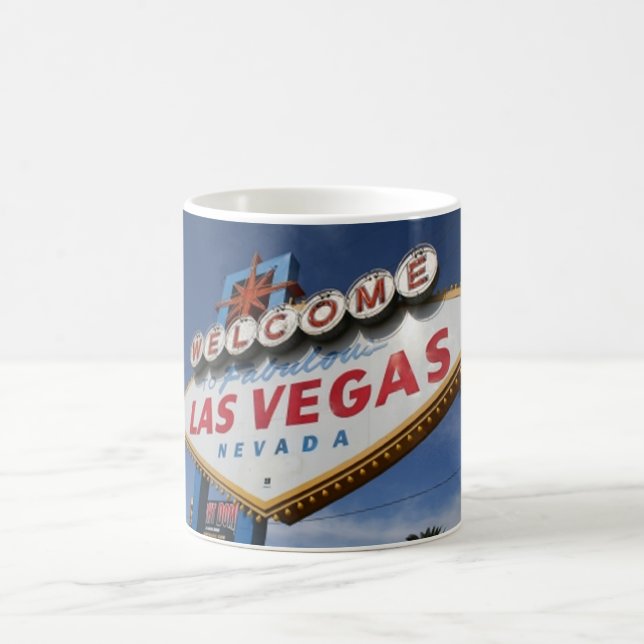 Welcome To Las Vegas Coffee Mug (Center)