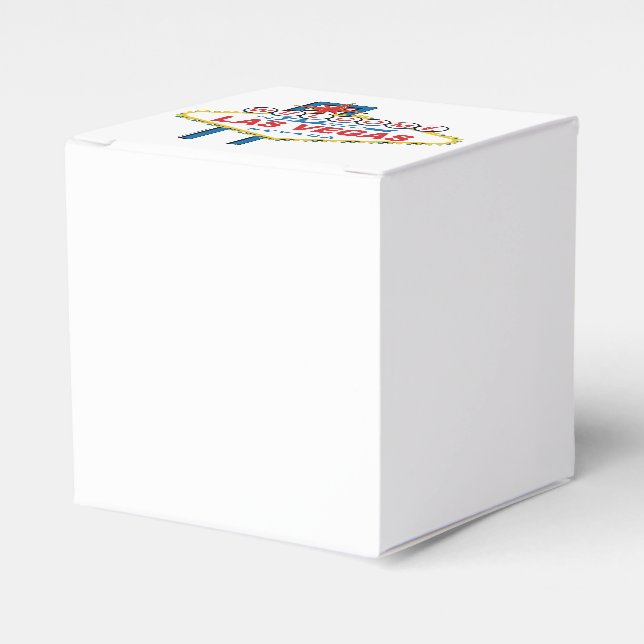 Welcome-to-Las-Vegas Favour Box (Front Side)