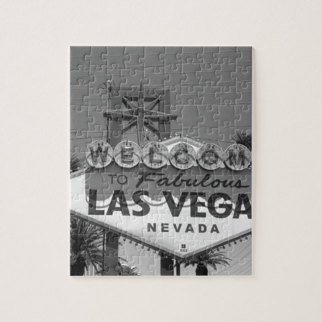 Welcome to Las Vegas Jigsaw Puzzle (Vertical)