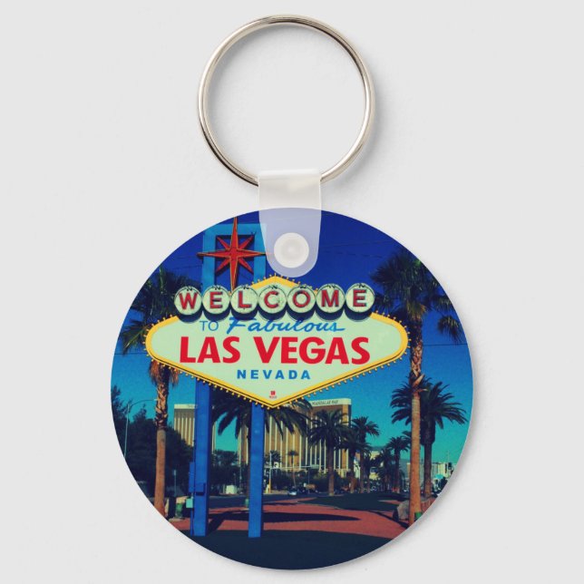 Welcome to Las Vegas! Key Ring (Front)