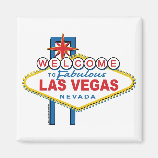 Welcome-to-Las-Vegas Magnet (Front)