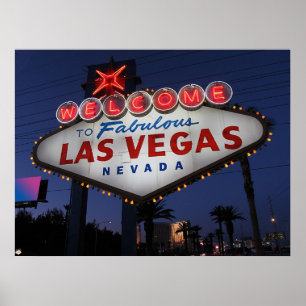 Welcome to Las Vegas Nevada Poster Print
