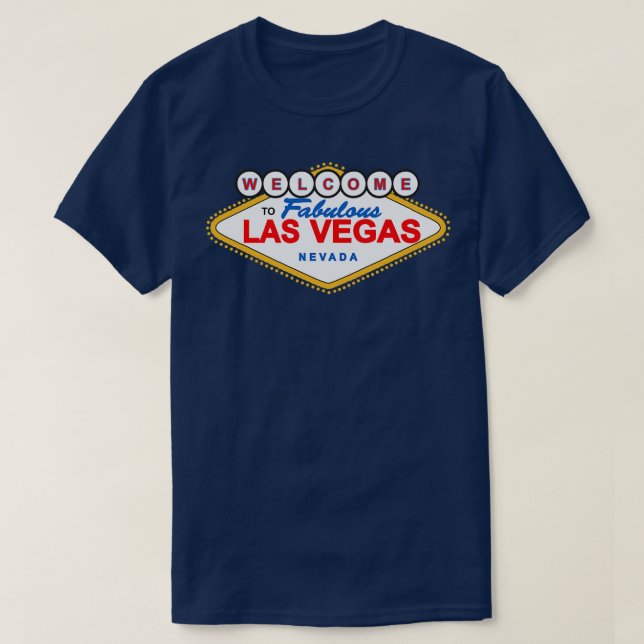 Welcome to Las Vegas Nevada TShirt (Design Front)