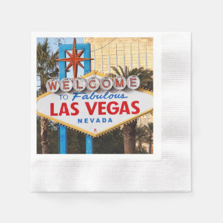 Welcome to Las Vegas Paper Napkins