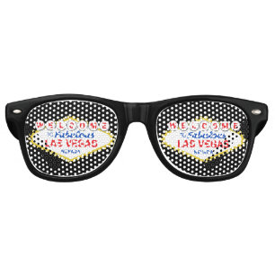 Welcome to Las Vegas Pool Party Favour Retro Sunglasses