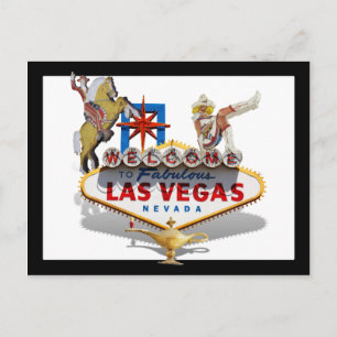 Welcome to Las Vegas Postcard