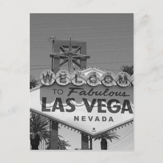 Welcome to Las Vegas Postcard (Front)