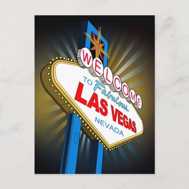 Welcome to Las Vegas Postcard (Front)