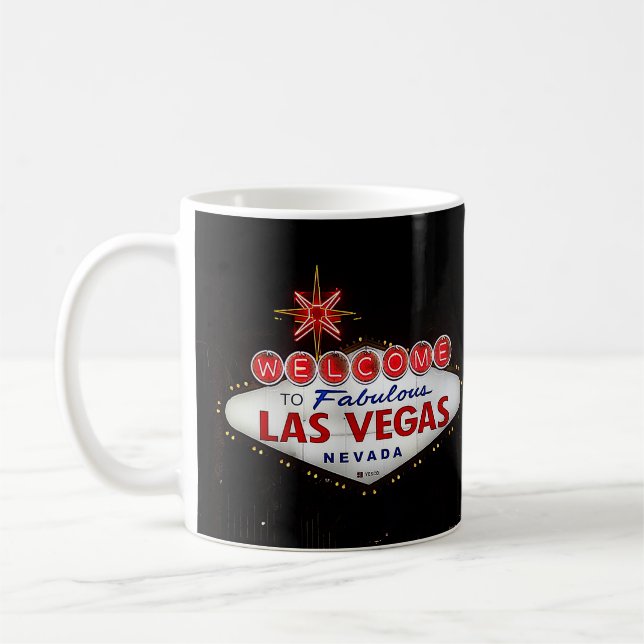 Welcome to Las Vegas Sign #2 Mug (Left)