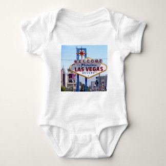 Welcome To Las Vegas Sign Baby Bodysuit