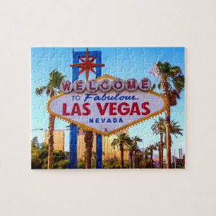 Welcome to Las Vegas Sign Jigsaw Puzzle