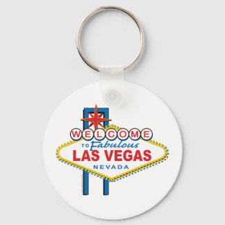 Welcome to Las Vegas Sign Key Ring