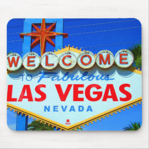 Welcome to Las Vegas Sign Mouse Pad