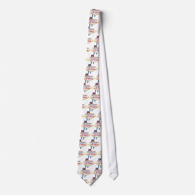 Welcome-to-Las-Vegas Tie (Front)
