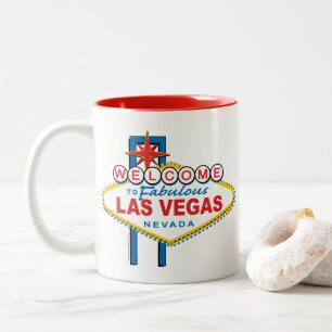 Welcome-to-Las-Vegas Two-Tone Coffee Mug