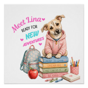 Welcome to Lina's School Adventures! Poster