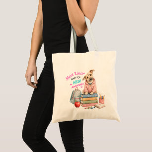 Welcome to Lina's School Adventures! Tote Bag