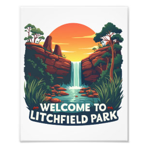 Welcome to Litchfield National Australian Park Photo Print