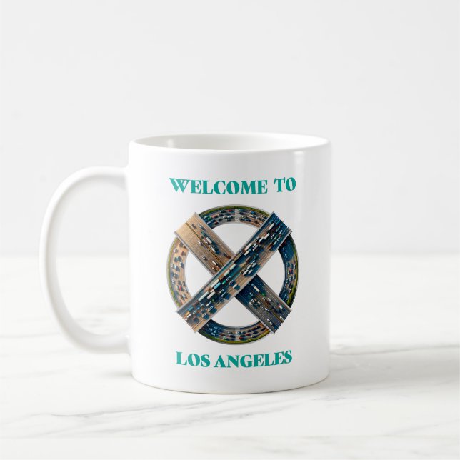 Welcome to Los Angeles Coffee Mug (Left)