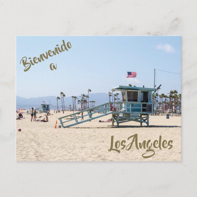 Welcome to Los Angeles postcard (Front)