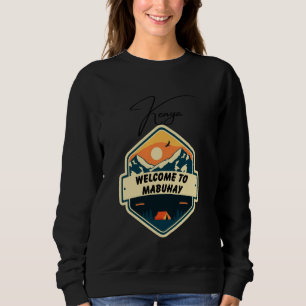 Welcome To Mabuhay Kenya Filipino Kenya Sweatshirt
