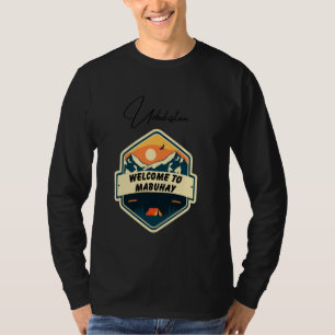 Welcome To Mabuhay Uzbekistan Filipino T-Shirt